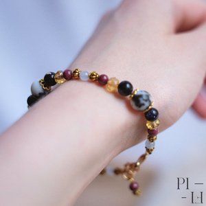 bracelet natural jade, jasper gemstones